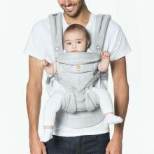 ERGOBABY ķengursoma Omni 360 Cool Air Mesh Pearl Grey BCS360PGREY