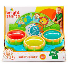 Bright Starts Safari Beats Art.52269 Интерактивный барабан