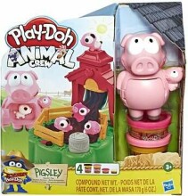 Playdoh Animal Crew Pigsley Art.E67235   Набор игровой  Озорные поросята