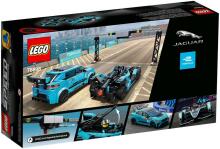 76898 LEGO® Speed Champions Formula E Panasonic Jaguar Racing GEN2 car & Jaguar I-PACE eTROPHY