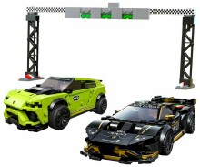 76899 „LEGO® Speed Champions“ čempionai „Lamborghini Urus ST-X“ ir „Lamborghini Huracán Super Trofeo EVO“
