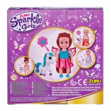 „SPARKLE GIRLZ“ lėlių rinkinys „Ballerina Princess“ su blizgučiu „Pet D“, 100322