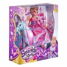 „SPARKLE GIRLZ“ rinkinys su lėlės princese su arkliu, 10057