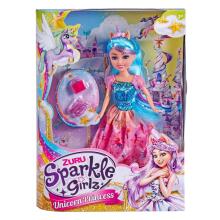 SPARKLE GIRLZ 27cm lelle Unicorn Princess, dažādas, 10093