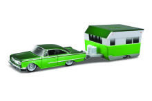MAISTO DIE CAST 1941 automašīna treileris ceļošanai Tow & Go 1:64, 15368