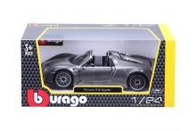 BBURAGO automašīna 1/24 Porsche 918 Spyder, 18-21076