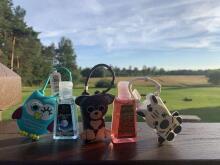Pocketpop Silicone Holder Art.127344 3D Unicorn Silikona turētājs dezinfekcijas līdzeklim