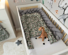 Baby Love Babynest Premium Safari Giraffe Art.127369 Ligzdiņa - kokons jaundzimušajiem Babynest