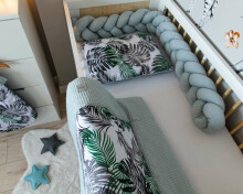 Baby Love Premium Palms Art.127370  Bed bumper