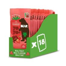Bear Fruit Rolls  Art.127908 Фруктовые рулеты со вкусом клубники , 20 г