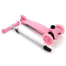 Meteor® Scooter Tucan  Led Art.22502 Pink Детский выcококачественный самокат со световыми эффектами