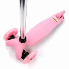 Meteor® Scooter Tucan  Led Art.22502 Pink