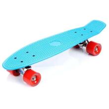 Meteor® Penny Board Art.23690 Neon Blue/Red