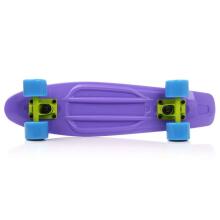 Meteor® Penny Board Art.23693 Violet/Neon blue  Детская роликовая доска (Скейтборд)
