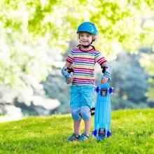 Meteor® Penny Board Art.23693 Violet/Neon blue  Детская роликовая доска (Скейтборд)