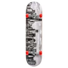 Meteor® Wooden Penny Board Art.22620 City Детская роликовая доска (Скейтборд)