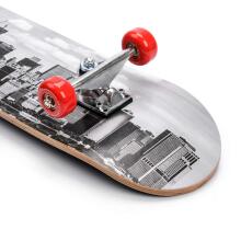 Meteor® Wooden Penny Board Art.22620 City Детская роликовая доска (Скейтборд)