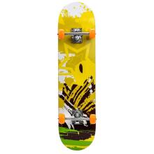 Meteor® Wooden Penny Board Art.22622 Yellow