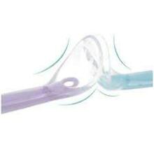 Kidsme Baby Silicone Spoon Art.140308AQ Aquamarine Mīkstā silikona karote (2 gab.)