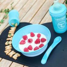 Twistshake Feeding Spoons  Art.78189 Pastel Pink  Ложечки для самостоятельного употребления пищи (2шт.)