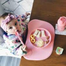 Twistshake Feeding Spoons  Art.78189 Pastel Pink  Karotes  (2gb)