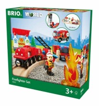 BRIO RAILWAY ugunzdzēsēji, 33815000