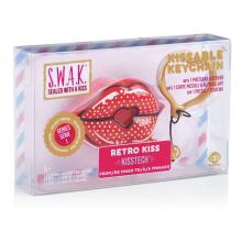 S.W.A.K. atslēgu piekariņš Pop Art kiss ar skaņu, 4120