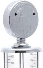 Relaxdays Chrome Drink Dispenser Art.128502 hromēts dzērienu dozators, alus degvielas sūknis, 900 ml