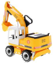 BRUDER MAN TGA Smagā celtniecības mašīna un Liebherr ekskavators, 2751