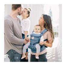 ERGOBABY ķengursoma Omni 360 Cool Air Mesh Oxford Blue BCS360POXBLU