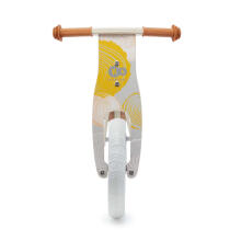 KinderKraft'21 Runner Natural Yellow Art.KRRUNN00YEL0000  Детский велосипед/бегунок с деревянной рамой