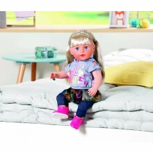 Baby Born  Soft Touch Art.824603 Кукла со светлыми волосами 43 см