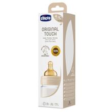 Chicco Original Touch Anticolic Baby Bottle Art.129087 Латексная бутылочка для кормления 330 мл