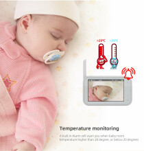 Baby Monitor Digital  Art.ABM200   Цифровая беспроводная видеоняня с цветным дисплеем
