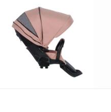 NordBaby Active Plus  Bronze frame  Art.257354 Black Jacquard  Детская модульная коляска 2 в 1 (сделано в Скандинавии)
