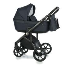 NordBaby Active Plus Granite Frame Art.129829 Brilliant Gray Bērnu universālie kulbu/sporta ratiņi 2 vienā (Skandināvu)