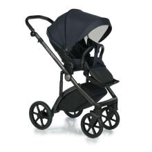 NordBaby Active Plus Granite Frame Art.129829 Brilliant Gray Bērnu universālie kulbu/sporta ratiņi 2 vienā (Skandināvu)