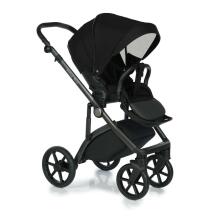 NordBaby Active Plus Granite Black Art.129830 Brilliant Black   Детская модульная коляска 2 в 1 (сделано в Скандинавии)