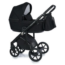 NordBaby Active Plus Granite Black Art.129830 Brilliant Black   Детская модульная коляска 2 в 1 (сделано в Скандинавии)