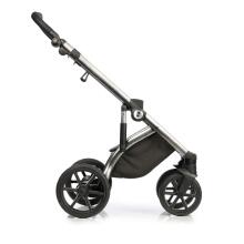 NordBaby Active Plus Granite Frame Art.129831 Forest Gray Bērnu universālie kulbu/sporta ratiņi 2 vienā (Skandināvu)