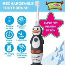 Brush Baby WildOne Penguin Art.BRB240  lādējama soniskā zobu birste 0-10 gadiem