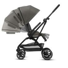 Cybex Eezy S Twist+ 2 прогулочная коляска Lava Grey, black frame