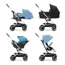 Cybex Eezy S Twist+ 2 buggy Beach Blue, silver frame