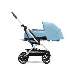 Cybex Eezy S Twist+ 2 buggy Beach Blue, silver frame