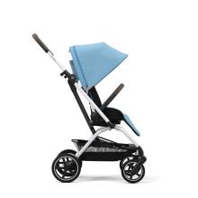 Cybex Eezy S Twist+ 2 buggy Beach Blue, silver frame