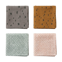 La bebe™ Muslīna sejas autiņš Spot Storm 1 gab. (30×30 cm)