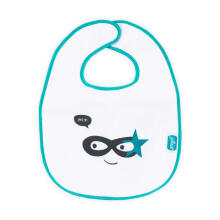 Jollein Terry Bib Superheroes Art.029­-864­-65133  Bērnu lacīte / priekšautiņš vidējais frote ūdensnecaurlaidīgs,2 gab
