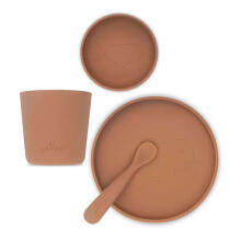 Jollein Dinner Set Silicone Caramel Art.705-007-00092