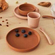 Jollein Dinner Set Silicone Caramel Art.705-007-00092