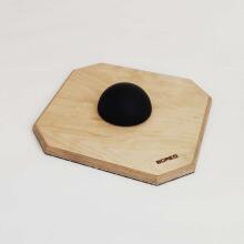 Brendompl Wood Balance Burger Art.NF03010 Деревянная вращающаяся доска/твистер с резинкой